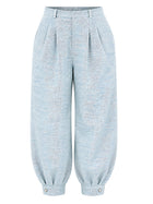 Ice Blue Balloon Pants