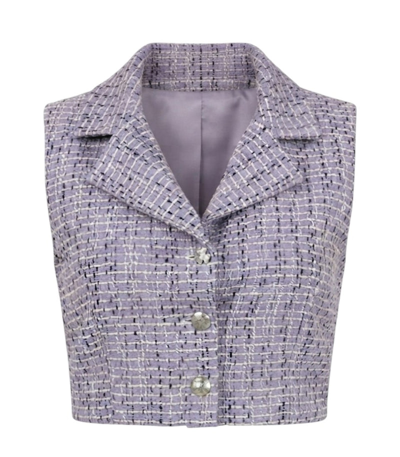 Crème de Mauve Gilet