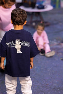 Streetwear Kids Blue T-Shirt