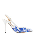 Luna Velluto Slingback Heels