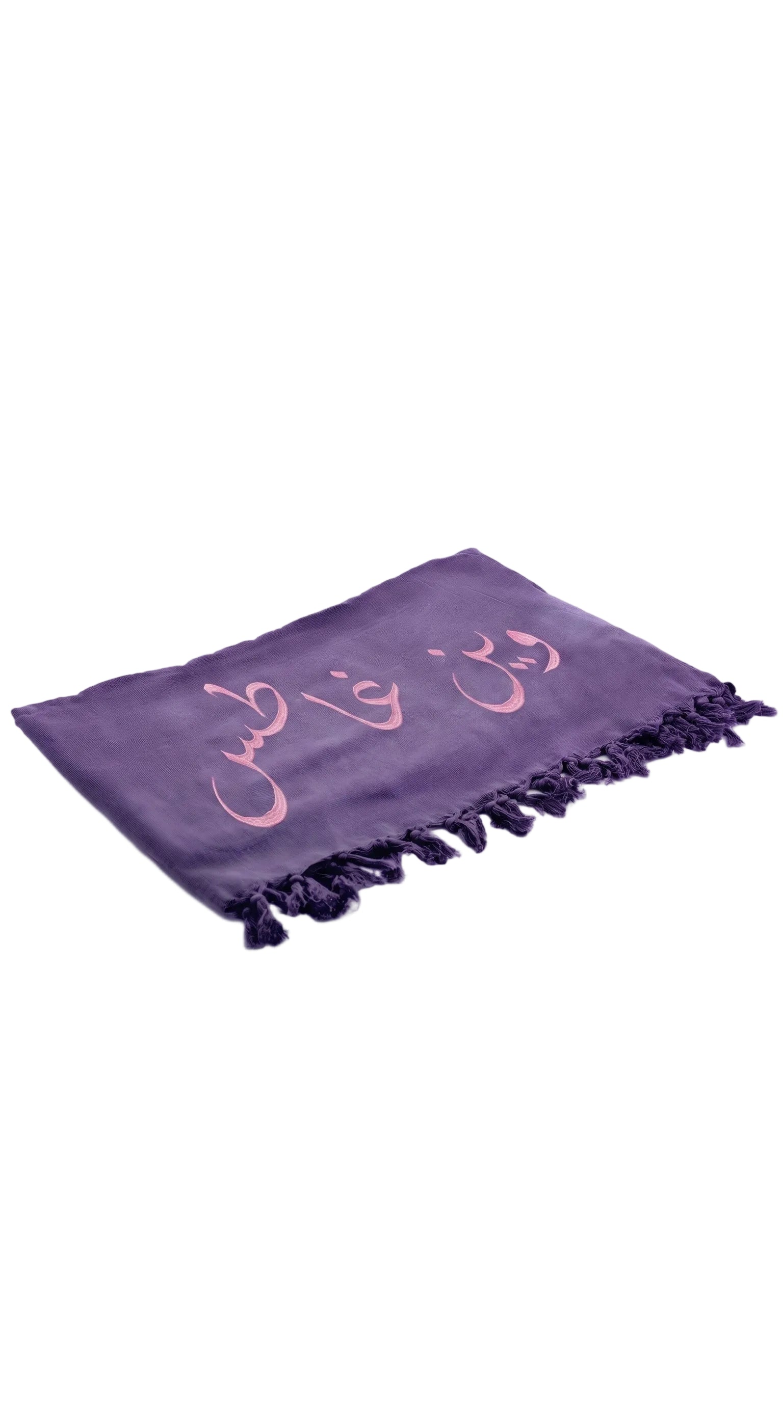 Rio Embroidered Turkish Beach Towel  وين غاطس
